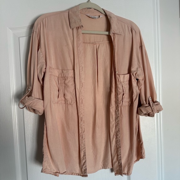 Zara Button up Blouse - Picture 3 of 5